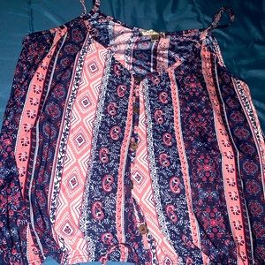 Spaghetti strap Lavish shirt